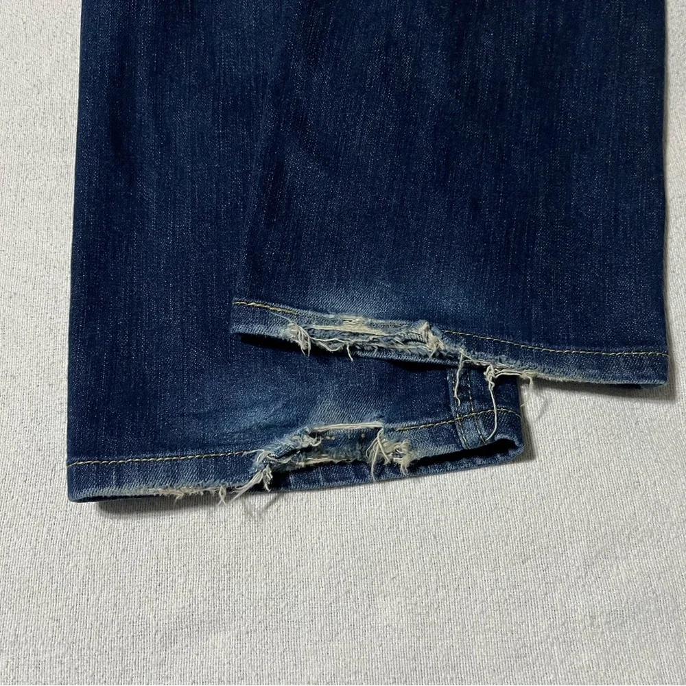 Levis 513 Mens 36x29 Slim Straight Blue‎ Denim Jeans